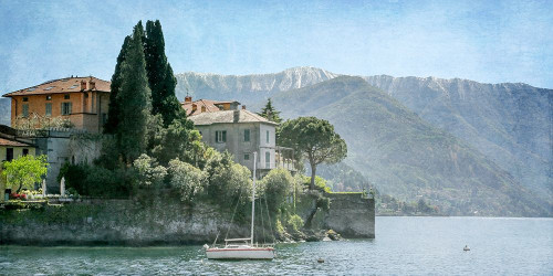 Varenna Vista Poster Print by Brooke T. Ryan # R1354D