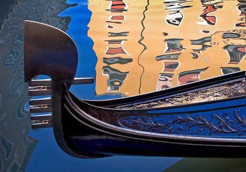 Gondolas and Reflections IV Poster Print by Rita Crane # PSCRN475