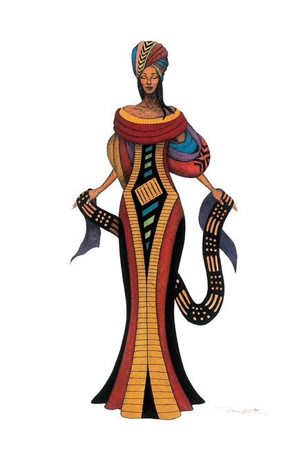 Nigerian Queen Poster Print by Unknown Unknown # PL101790