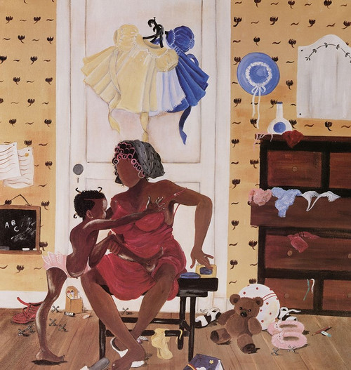 Getting Dresses Poster Print by Unknown Unknown # PD101949