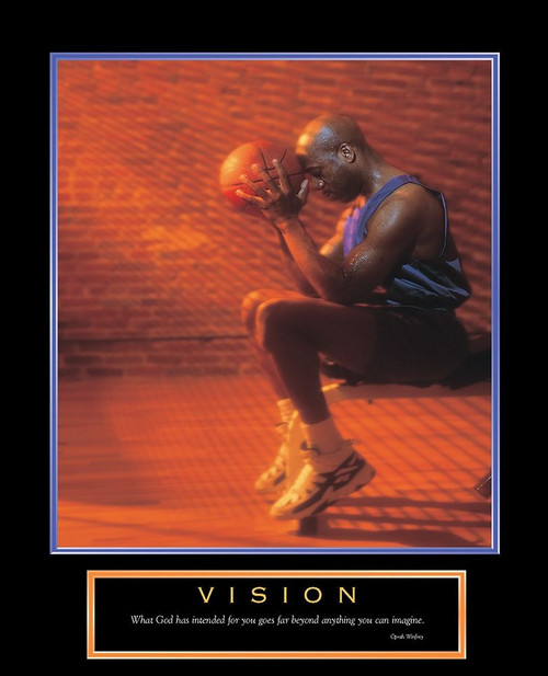 Basketball - Vision Poster Print by Unknown Unknown # PE101744