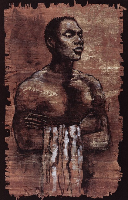 Man and Towel Poster Print by Unknown Unknown # PD101941
