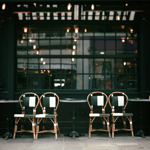 Paris Cafe No 20 Poster Print by Carina Okula # O405D