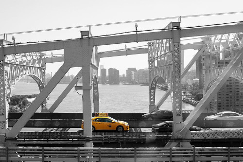 New York Poster Print by Carina Okula # O381D