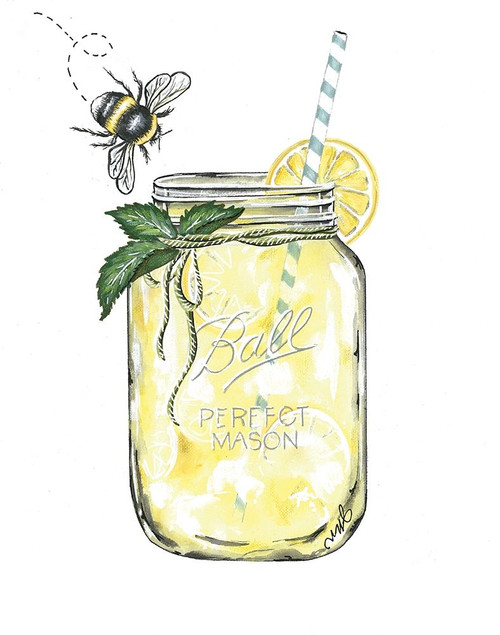 When Life Gives You Lemons Poster Print by Julie Norkus # NOR108