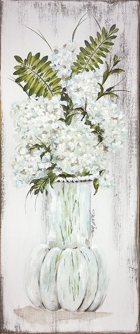 Light & Airy Hydrangea Poster Print by Julie Norkus # NOR135