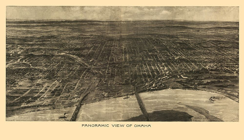 Omaha Nebraska - Bee 1906 Poster Print by Bee Bee # NEOM0004