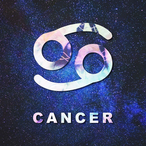 Cancer Space Poster Print by Milli Villa # MVSQ625D