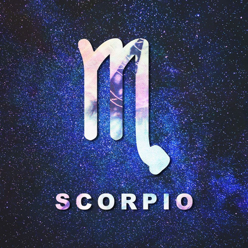 Scorpio Space Poster Print by Milli Villa # MVSQ625H