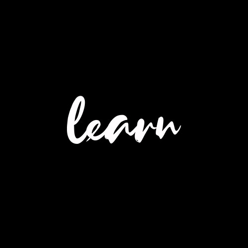 Learn Poster Print by Milli Villa # MVSQ612B