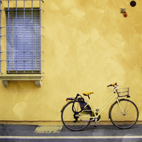 Relaxing In The Yellow Poster Print by Mlli Villa # MVSQ556A