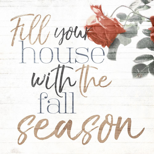 Fill With Fall Poster Print by Mlli Villa # MVSQ537B