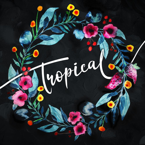 Tropical Reef Poster Print by Mlli Villa # MVSQ436A