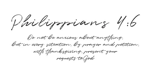 Script Philippians Poster Print by Milli Villa # MVRN124B
