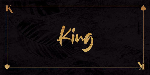 King Poster Print by Milli Villa # MVRN126A