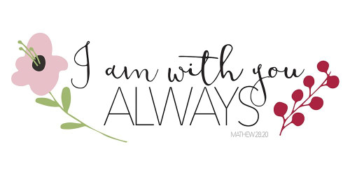 I Am With You Poster Print by Mlli Villa # MVRN109B