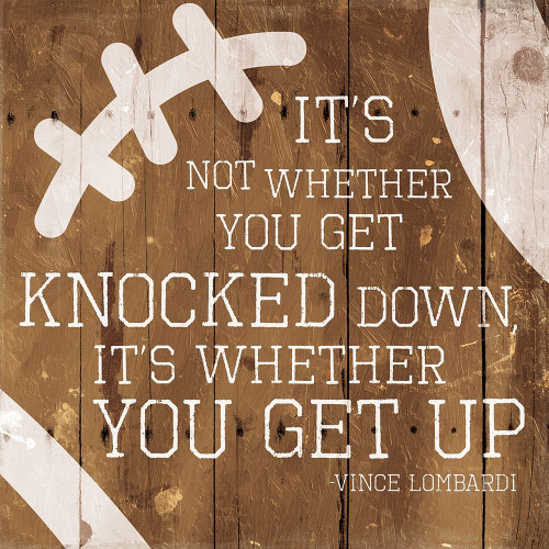 Knocked Down Poster Print by Mlli Villa # MVSQ463B