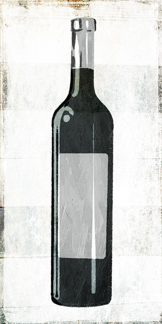 Wine Bottle Poster Print by Milli Villa # MVRN112K