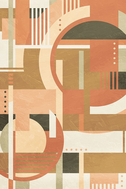 Geo Puzzle Boho Style Poster Print by Milli Villa # MVRC688A