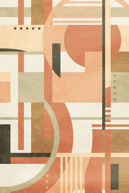 Geo Puzzle Boho Style Mate Poster Print by Milli Villa # MVRC688B