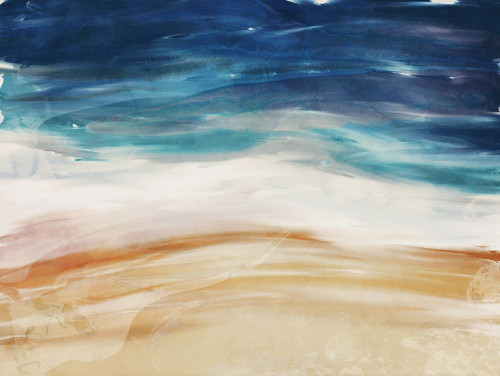 Sea Flow Poster Print by Milli Villa # MVRC636A