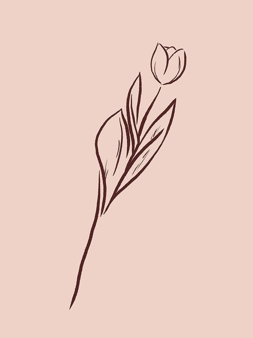 Simple Rose Flowers 2 Poster Print by Milli Villa # MVRC676B