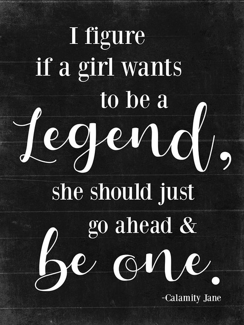 Legend B/W Poster Print by Mlli Villa # MVRC596B2