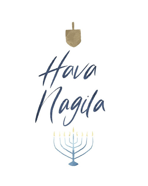 Hava Nagila Poster Print by Milli Villa # MVRC613B