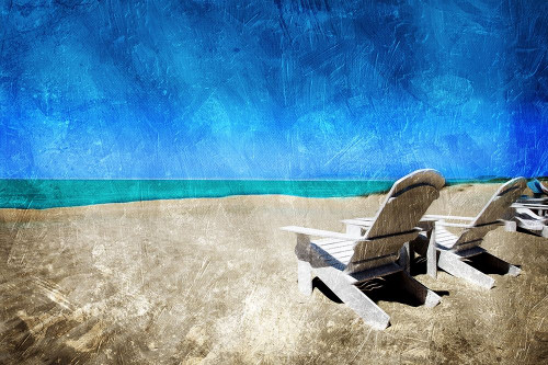 Thinking of Relaxing Poster Print by Mlli Villa # MVRC584A