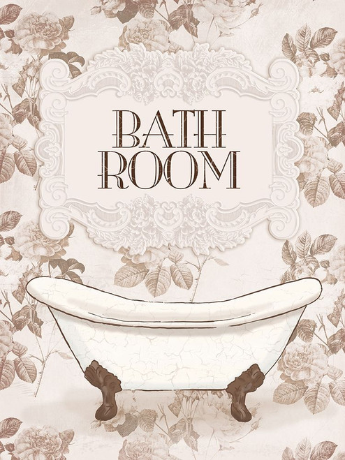 Bathroom Poster Print by Milli Villa # MVRC618A