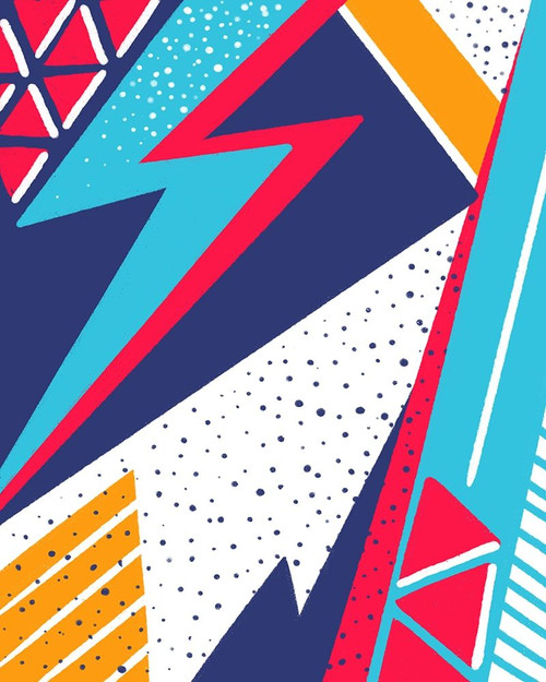 Strike Poster Print by Mlli Villa # MVRC577A