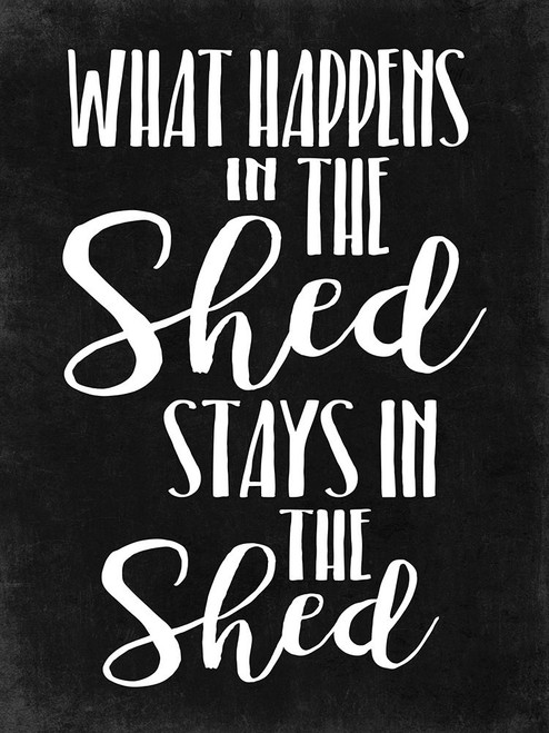 What Happens B/W Poster Print by Mlli Villa # MVRC597A2