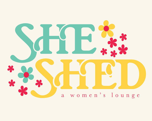 She Shed Lounge Poster Print by Mlli Villa # MVRC593A