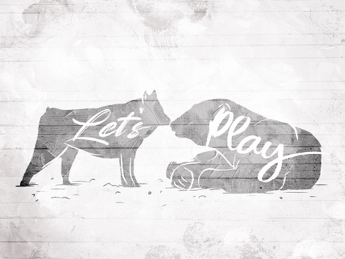 Lets Play Poster Print by Mlli Villa # MVRC536A