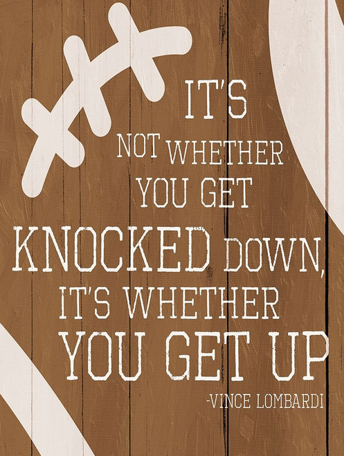Knocked Down Poster Print by Mlli Villa # MVRC521B