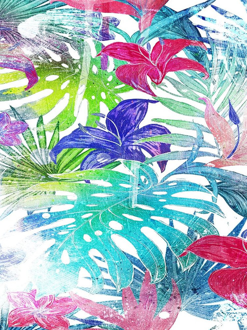 Bushel Of Tropical Poster Print by Mlli Villa # MVRC531A