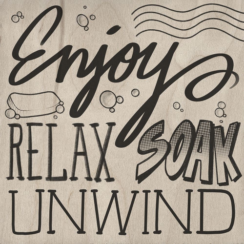 Unwinding Bath 1 Poster Print by Marcus Prime # MPSQ258A