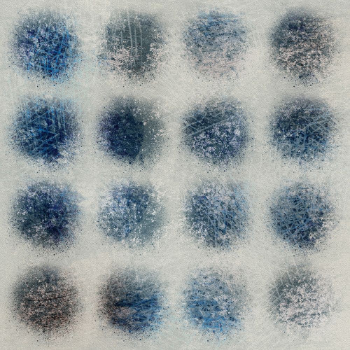 Arranged Droplets Poster Print by Marcus Prime # MPSQ278A