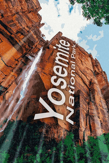 Yosemite Love Poster Print by Marcus Prime # MPRC660A