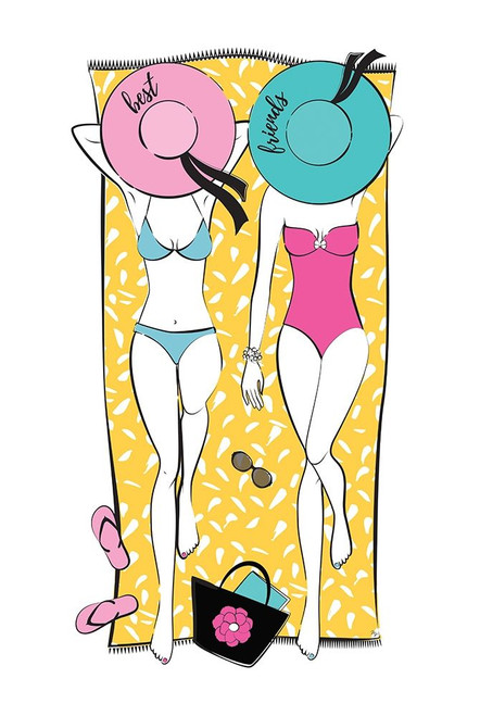 Summer Girls II Poster Print by Martina Pavlova # MPA117181