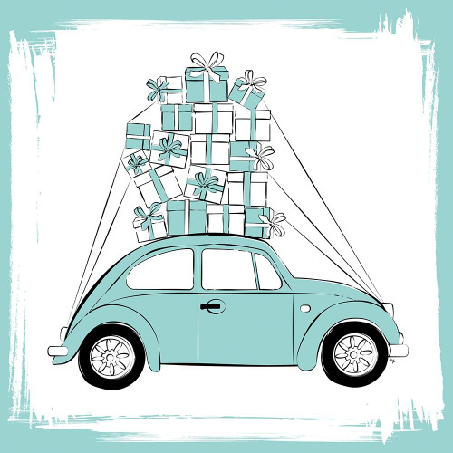 Diamond Car Poster Print by Martina Pavlova # MPA117127