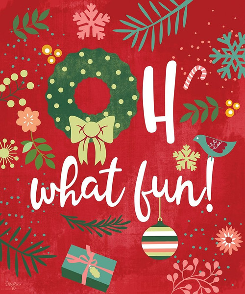 Oh What Fun! Poster Print by Mollie B. Mollie B. # MOL2021