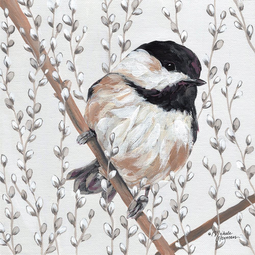 Wee Chickadee Poster Print by Michele Norman # MN248