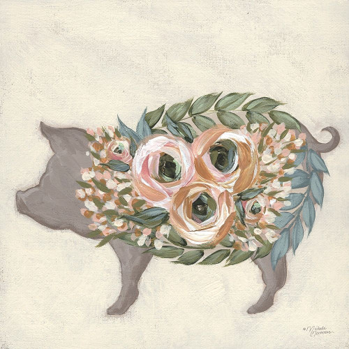 Alice the Pig     Poster Print by Michele Norman # MN168