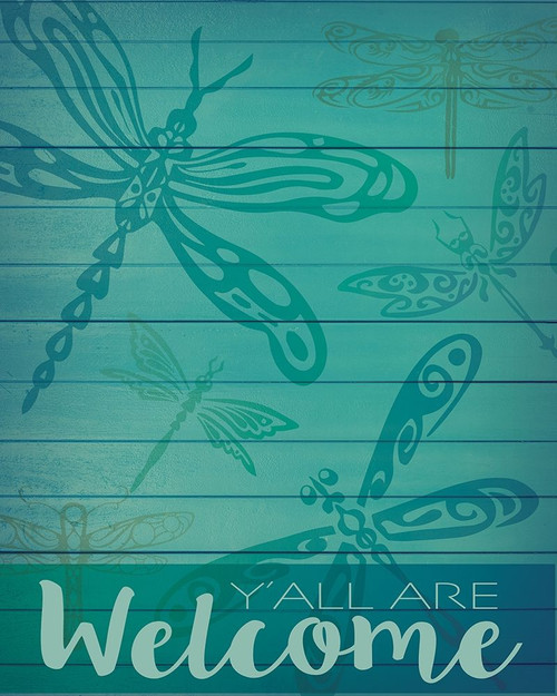 Welcome Summer Flag 1 Poster Print by Melody Hogan # MHRC267A