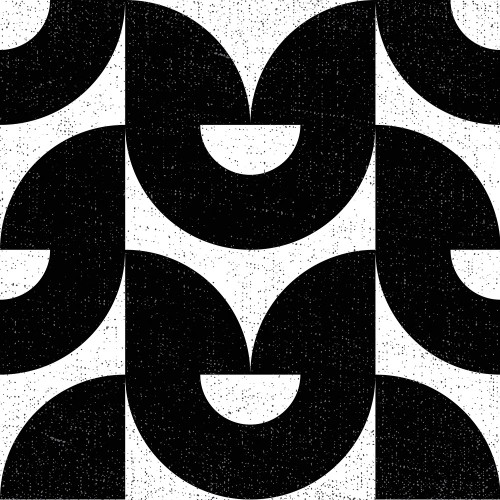 Oversized Abstracts BW 1 Poster Print by Melody Hogan # MHSQ268A