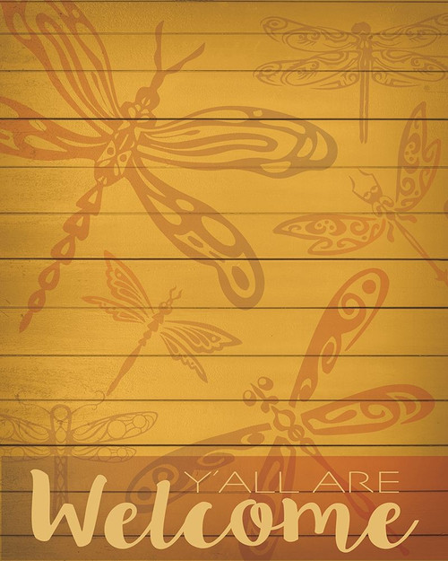 Welcome Summer Flag 3 Poster Print by Melody Hogan # MHRC267A2