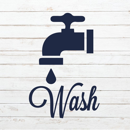 Laundry Wash 1 Poster Print by Melody Hogan # MHSQ283A
