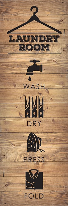 Laundry Natural 5 Poster Print by Melody Hogan # MHPL037A