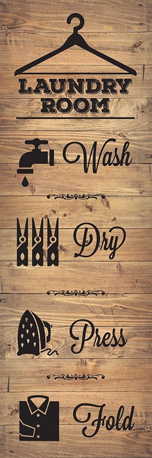 Laundry Natural 6 Poster Print by Melody Hogan # MHPL037B